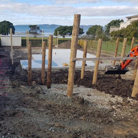 Concrete-foundation-and-piles-in-front-of-sea-view